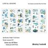 Yuezhen All-Season Waterproof Pet Notebook Sticker Pack