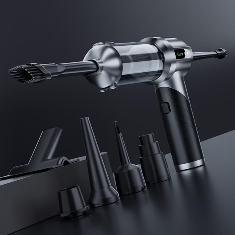 Practical Wireless Car Vacuum Cleaner with 90 Degree Flexible Handle & Removable Filter Suitable for Auto Interior Care