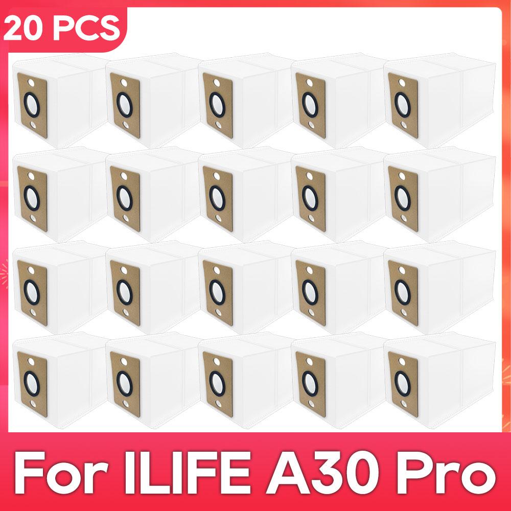 Fit For ( iLife A30 Pro ) Main Side Brush Filter Mop Dust Bag Parts Accessories Robot Vacuum Cleaner Kit