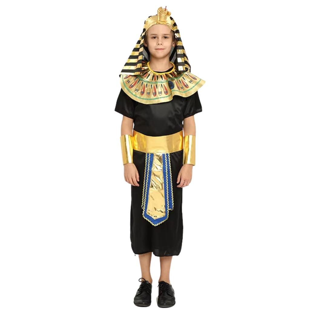 Costume da Faraone Egiziano Costume da Faraone Egiziano BALL Carnevale 122 128 134 J I 11 b