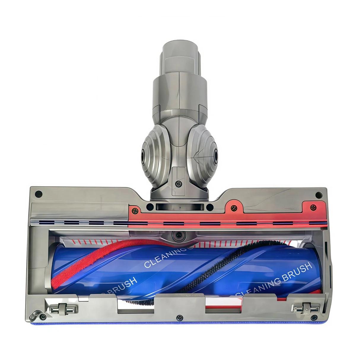 Testa Spazzola Elettrica per Pavimenti Per Dyson V7 V8 V10 V11 V15 Accessori Aspirapolvere Con Luce LED Verde per la Polvere, a Sgancio Rapido