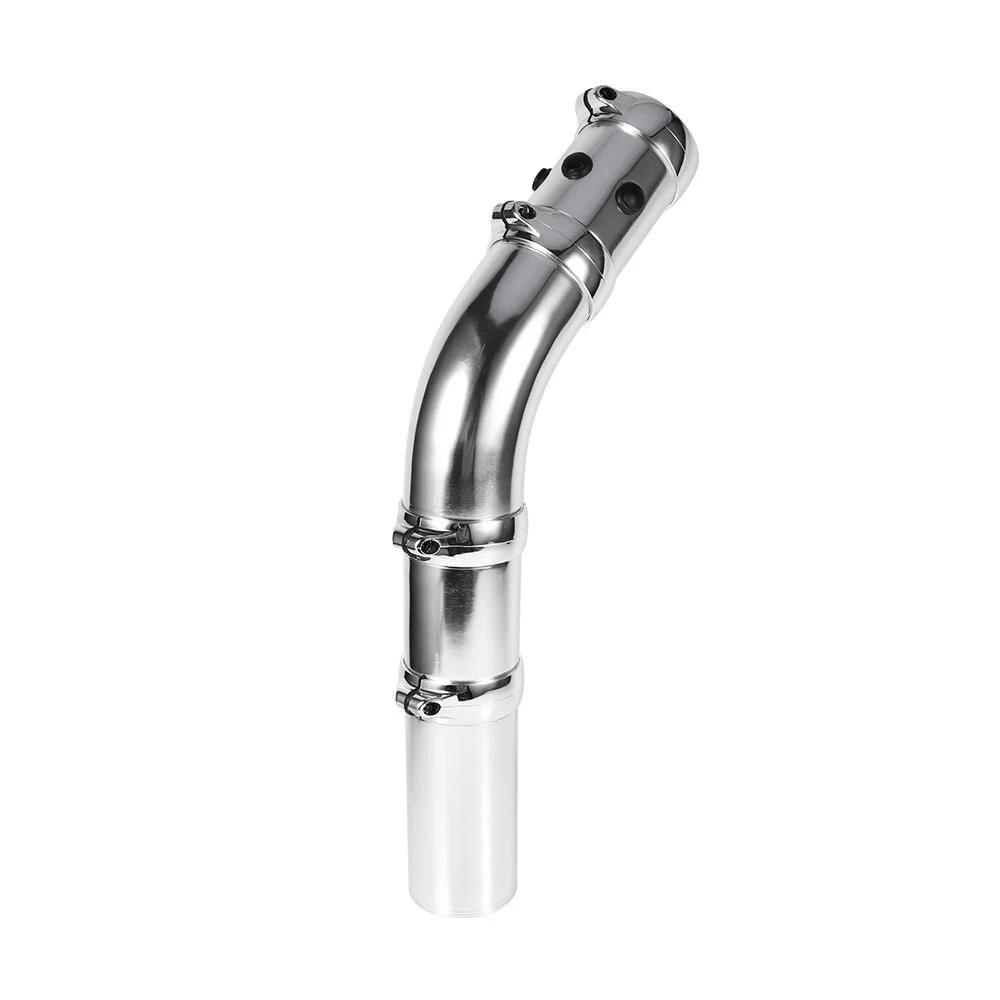 3" 76mm Universal Air Inlet Pipe Aluminum Alloy Turbo Inlet Tube Direct Cold Air Filter Injection System Car Intake Pipe Set