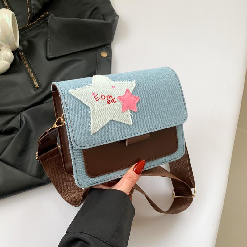 Chic Trendy Single Shoulder Crossbody Bag In Classic Solid Colors For Everyday Use