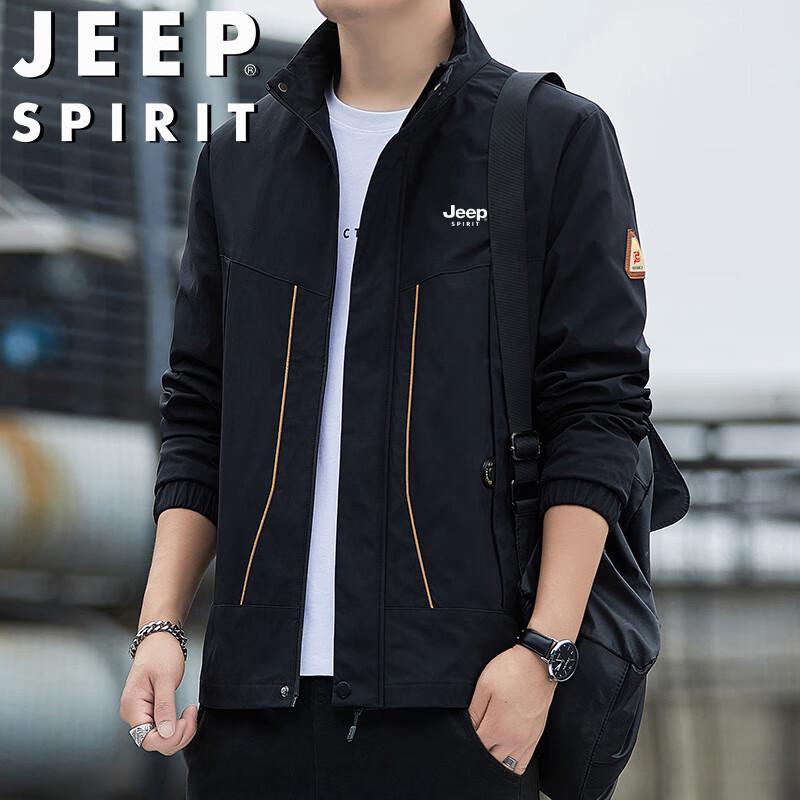 JEEP SPIRIT Men's Casual Windproof Jacket