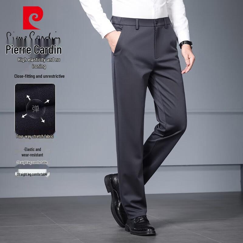 

Pierre Cardin Men s Straight Leg Casual Business Pants 42