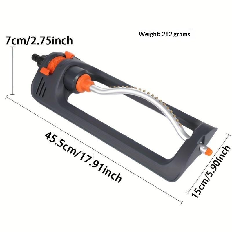Automatic Lawn Swing Sprinkler 19 Nozzle Garden Sprayer Watering Agriculture Watering Garden Irrigation Sprinkler