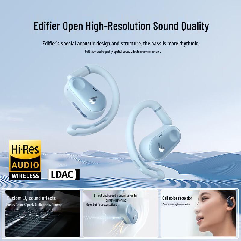 EDIFIER Comfo CC Open-Ear True Wireless Earbuds