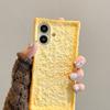 Modieuze grappige siliconen hoes met toastmotief voor iPhone 17 Pro Max 16 15 13 12 11 14 Plus Air cartoon beschermhoes