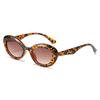 Winter Oval Sunglasses, Retro Simple Round Glasses, Personalized Versatile Y2K Sunglasses
