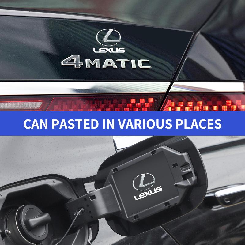 Car Stickers Car-Styling Logo Interior Decorative Accessories For Lexus F-SPORT ES RX NX LS UX LM LX GX LC RZ IS CT GS RC HS