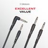 D'Addario Daddario Microphone Cable Classic Series Microphone Cable PW-CMIC-50 (15.2m XLR-XLR) [D...
