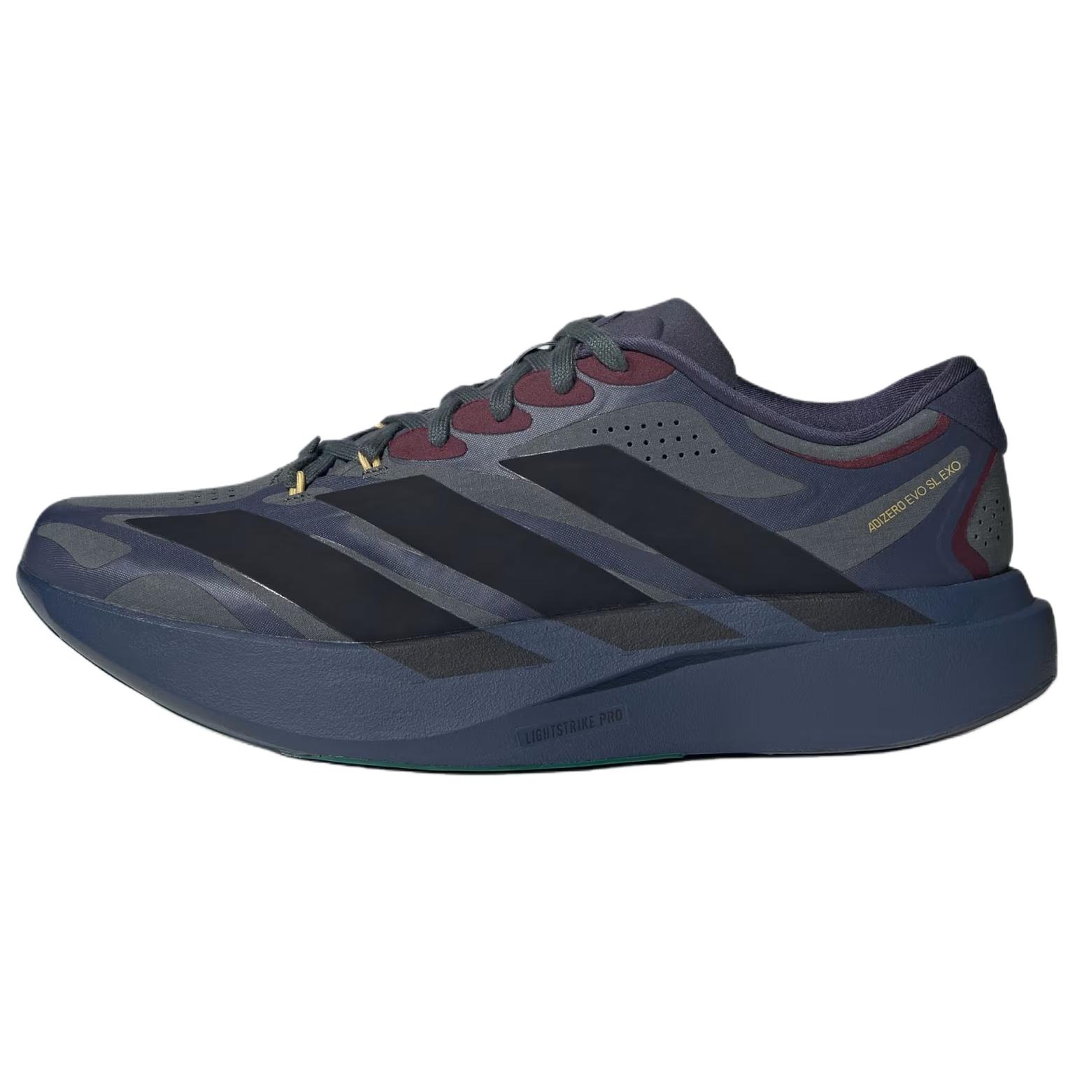 

Adidas Adizero Evo SL Fabric Rebound Running Shoes Men s Blue Gray KI4765 44