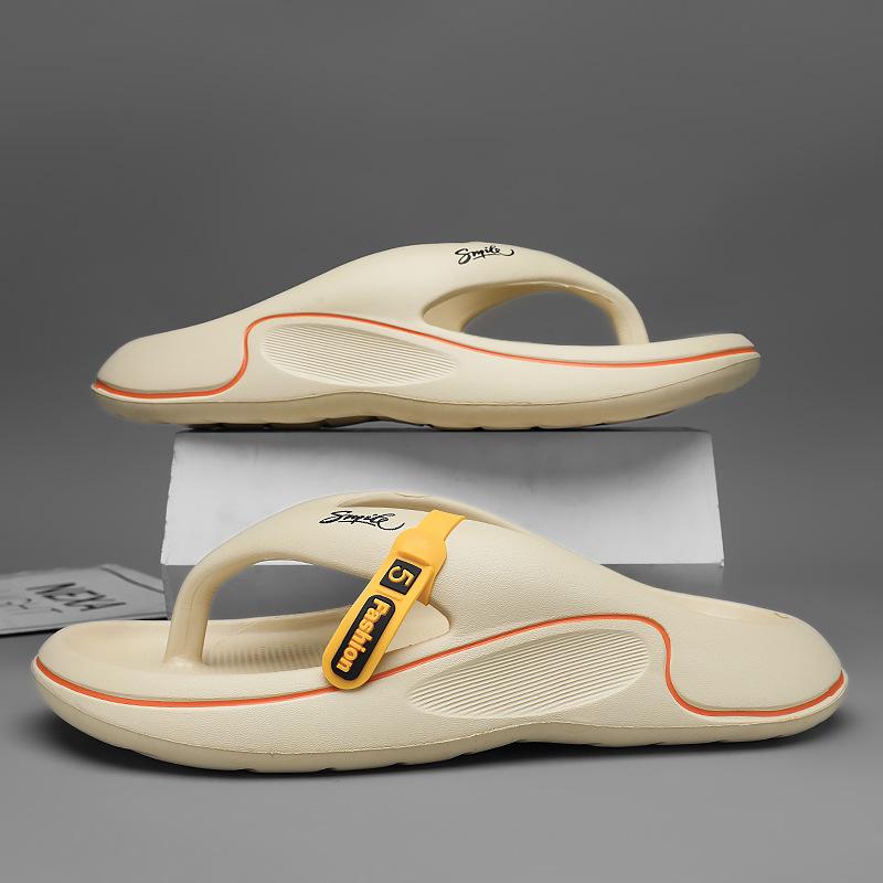 Men's Summer Flip-Flops: Cool, Non-Slip, Soft Sole, Deodorant Sports Sandals for Beachwear