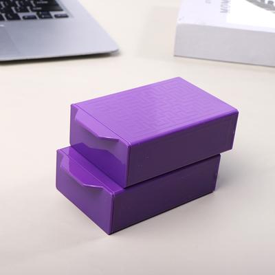 Magiczna Pudełko Różnorodności Magiczne Rekwizyty Puste Pudełko Zawartość Fioletowe Pudełko Wycierane Bliskie Ujęcie Magiczne Rekwizyty Rekwizyty na Imprezę Zabawki dla Dzieci