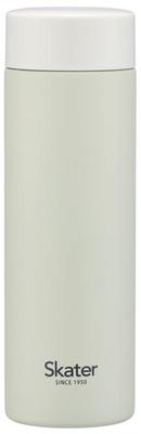 Skater (Skater) Water Bottle, Dusty Gray, 350ml, Ultra-lightweight Stainless Steel Water Bottle, STYL4-A
