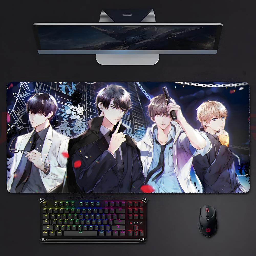 Game Romantic Mmr Love Queens Choice Mouse Pad Mousepad Large Gaming Lockedge Thickened Pc Table Desk Mat