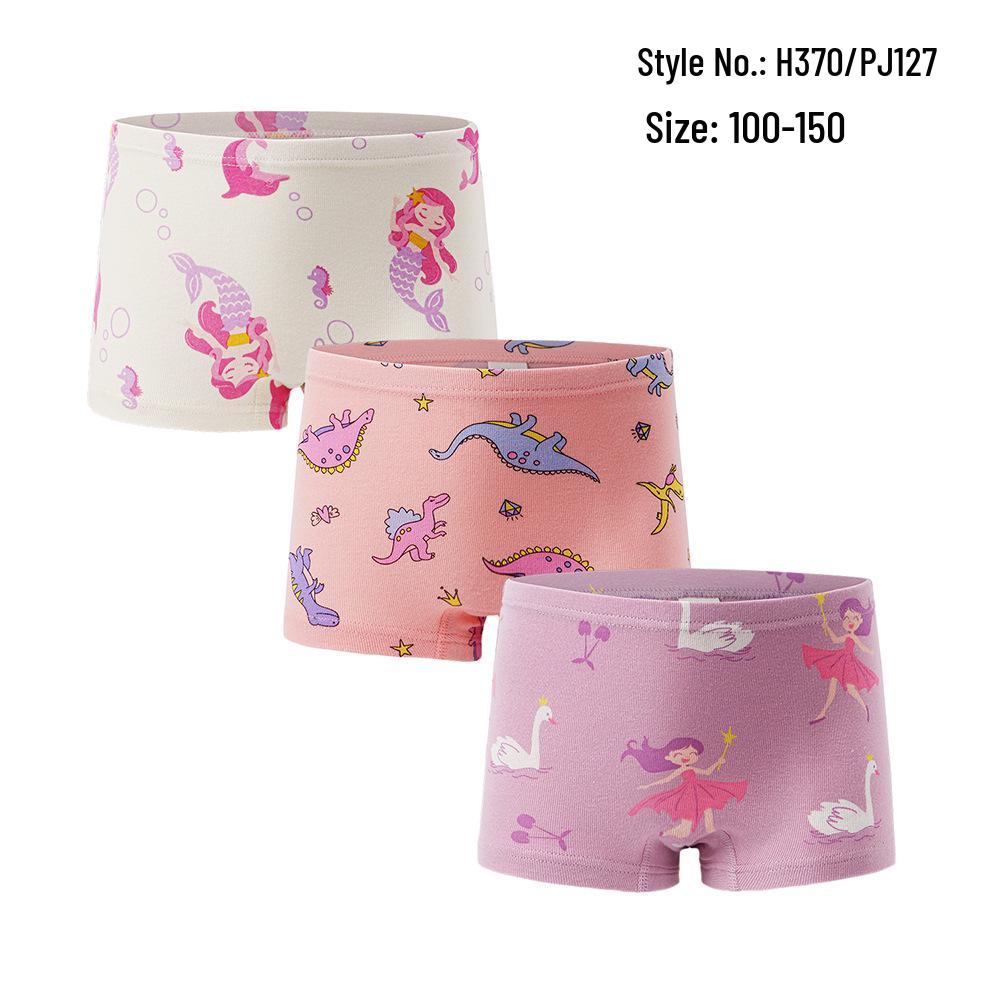 Jentenes Boxershorts i 100 % Bomull - Undertøy for Småbarn og Babyer