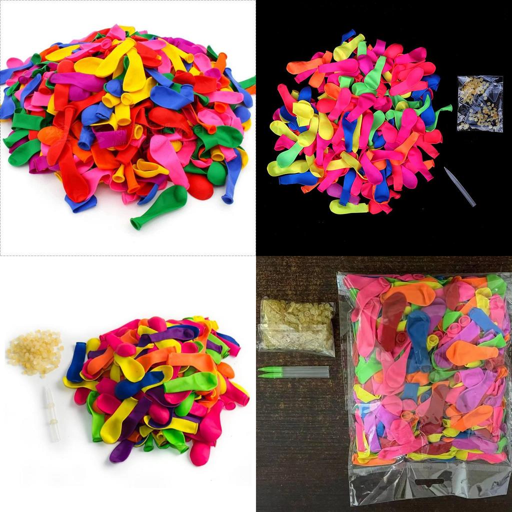 Grain Tool Pack With 120 500 And 1000 Pack Refill For Kids Water Fight Play