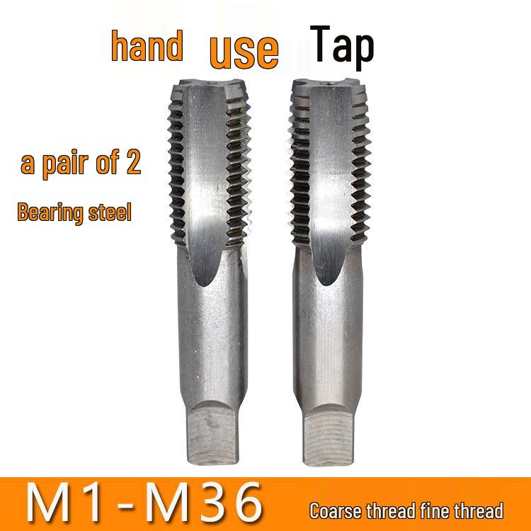 Hand Tap for Fine/Course Threading: M18-M36 x 1.5*1 M18x2.5 Standard Coarse Thread