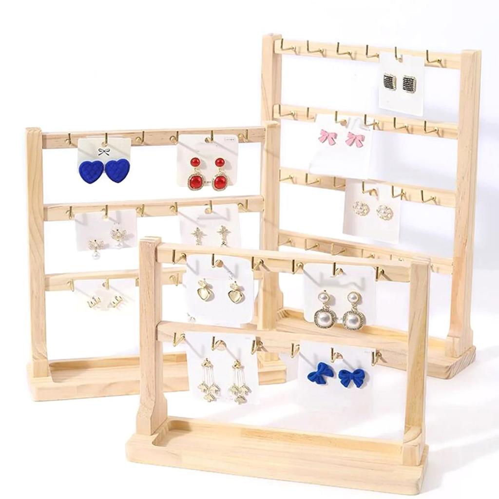 Space Saving Keychain Display Stand Practical Key Rings Exhibit Rack for Keeping Keychains Sorted and Accessible