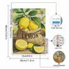 Diamond Painting Kit Lemon Basket Full Diamond Round Mosaic Handmade Home Decoration Gift