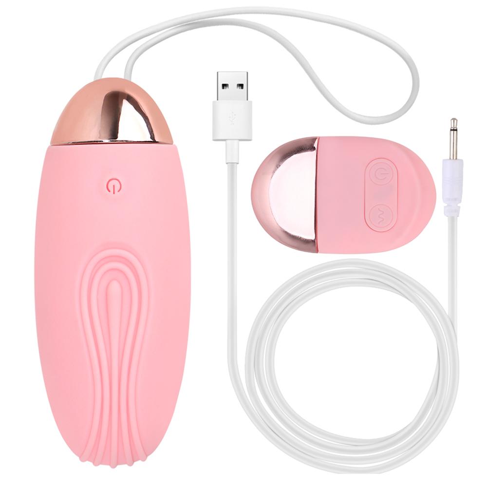 10 Frequency Wireless Remote Control G-spot Vibrators USB Charging Clitoris Stimulate Jump Egg Vibrator Sex Toys For Women