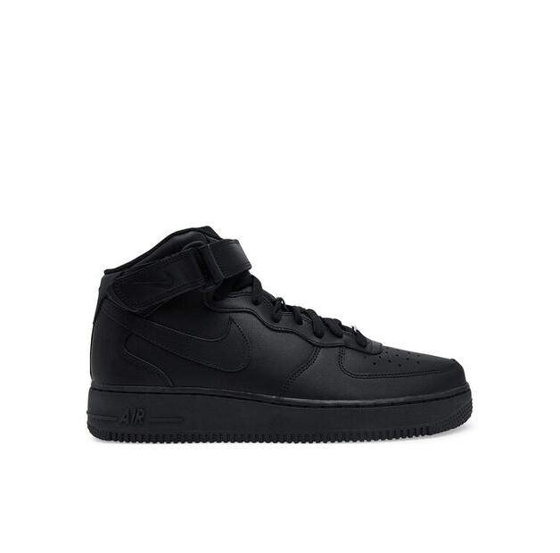 

Мужские кроссовки Nike Air force 1 07 mid cw2289 001 чёрные EU 40