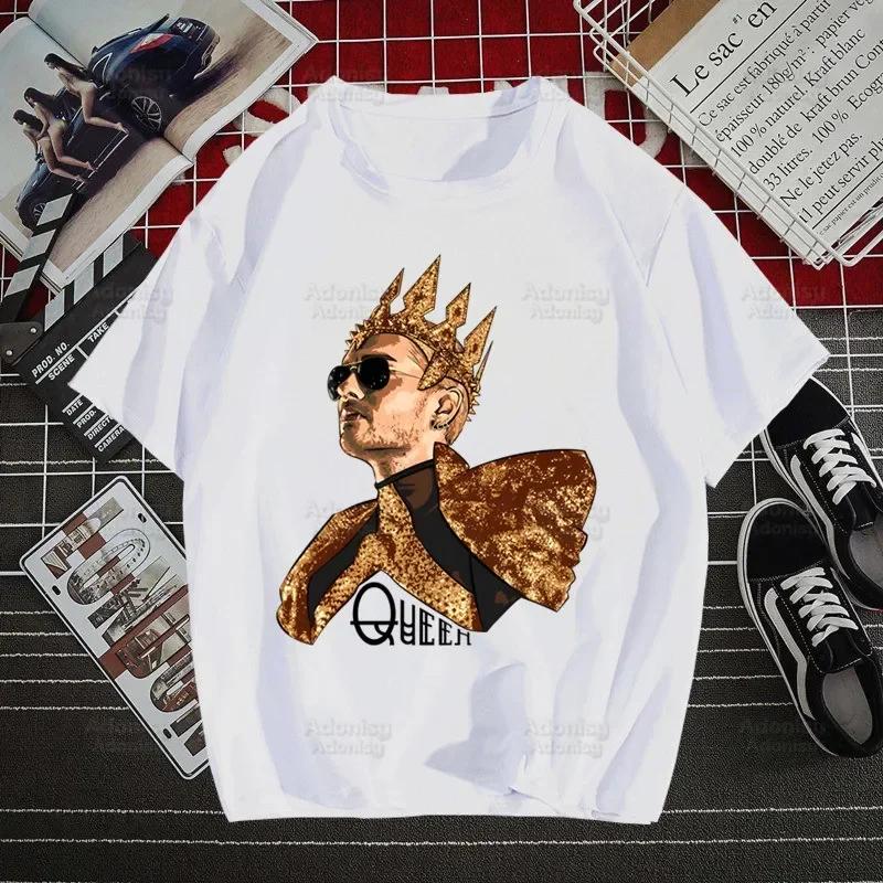 Tokio Hotel Group Musik Harajuku Herren T-Shirts Tees Shirt Tops Design Kurzärmelig Y2K Ästhetik 90er Anime T-Shirt