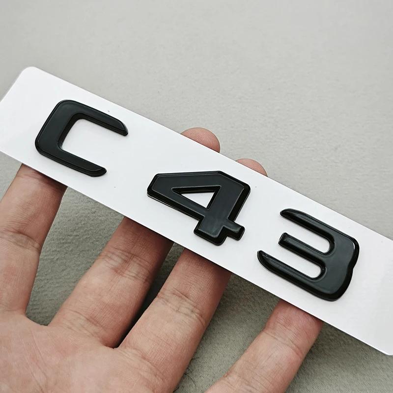 3D ABS Car Letters  Logo Rear Trunk Badge Emblem Decals  Car Sticker Accessories