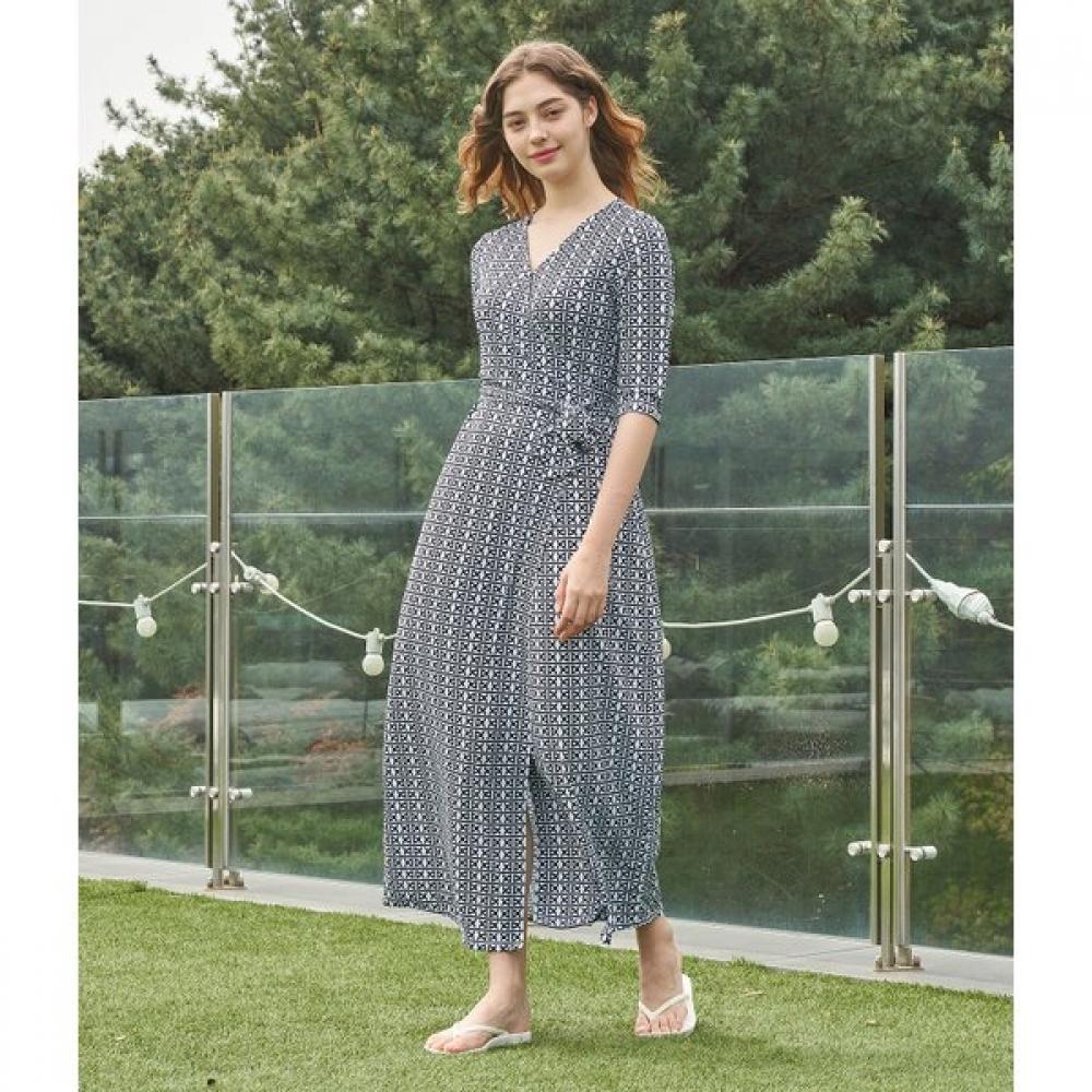 Lipbbam Creora Romona Maxi Long Wrap Dress 3 4 Sleeve Ldm10cn01