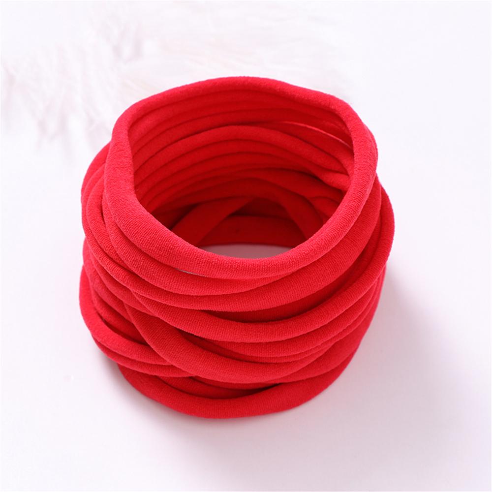 20 Stück/Los Baby Mädchen DIY Nylon Stirnbänder Weiches Spurloses Dehnbares Stirnband für Kinder Haarband Mädchen Elastische Haarschmuck