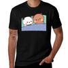 Bear and Panda Bubu Dudu Balloon TShirt Soft Touch Basic Cotton TShirt