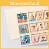Wooden Learning Early Puzzle With Animal And Occupation Scenes Children For