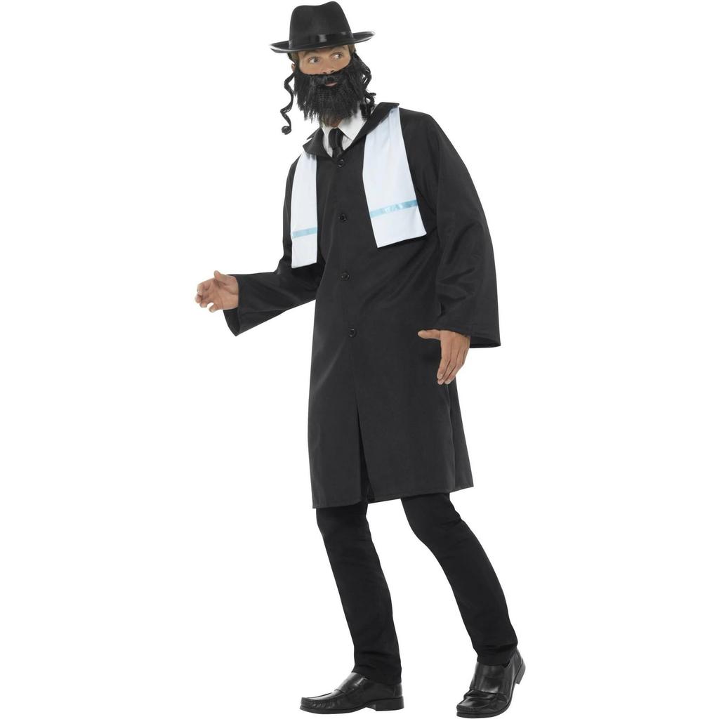 Smiffys Zestaw kostiumowy rabina dla mężczyzn