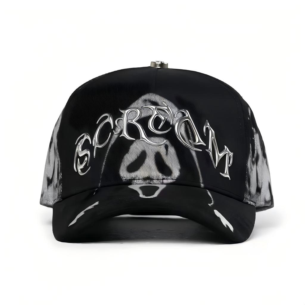 Wholesale Yo No Pesco Star Satin Lined Terry Dobby Embroidered Bling Sports Cap 5 Panel Rhinestone Brim Baseball Caps Barbas