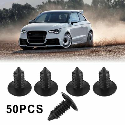 20/50Pcs Car Auto Fastener Clips Fender Bumper Shield Retainer 8mm Hole Plastic Rivet Push Pin 6030441 Car Accessories