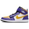 Air 1 High FlyEase Lakers Herren-Sneaker Lila Dark-Concord Weiß CQ3835-517