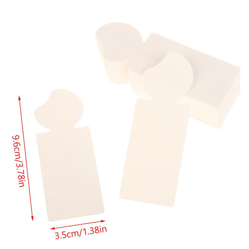50/100Pcs Perfume Test Strips Pracctical Premium Creative Blank Incense Paper 6Mm Thick Perfume-Blotter Incense Testing Paper