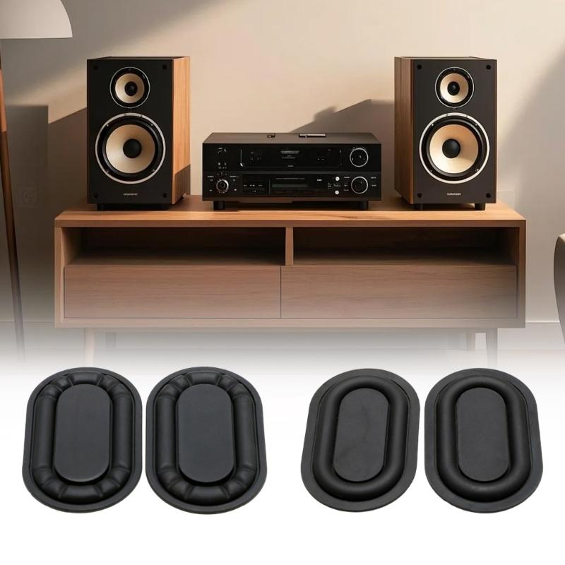 2040/2550 Bass Passive Radiator Oval Improved Bass Resonance Membrane For Powerful Low Frequency Music Performances
