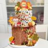 Cute Lion Monkey Cake Topper Elephant Giraffe Cake Decoration  Baby Shower Decor
