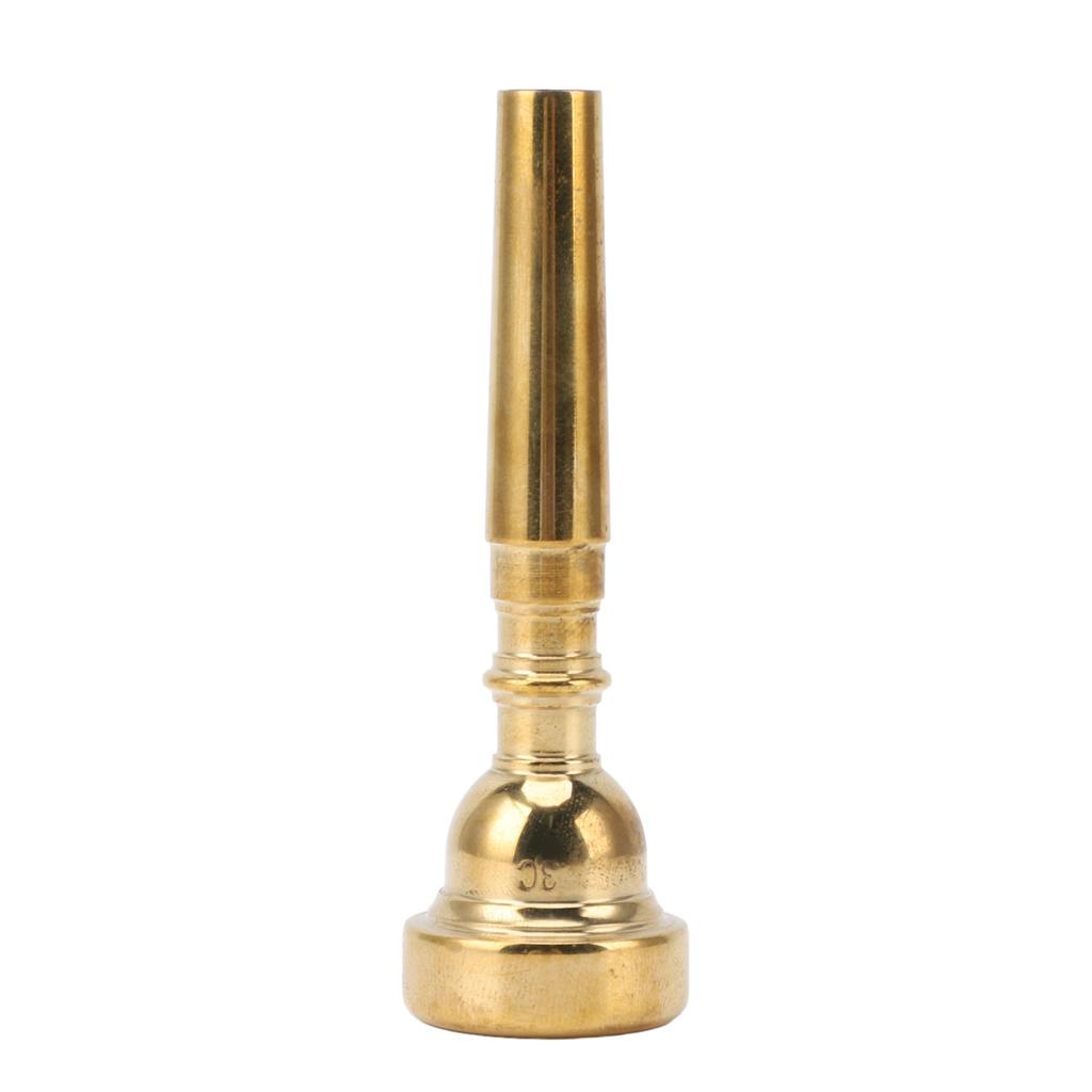 Trumpet Mouthpiece Music 3C Brass Replacement Trumpet Mouthpiece Musical Instrument Accessory for Beginners and