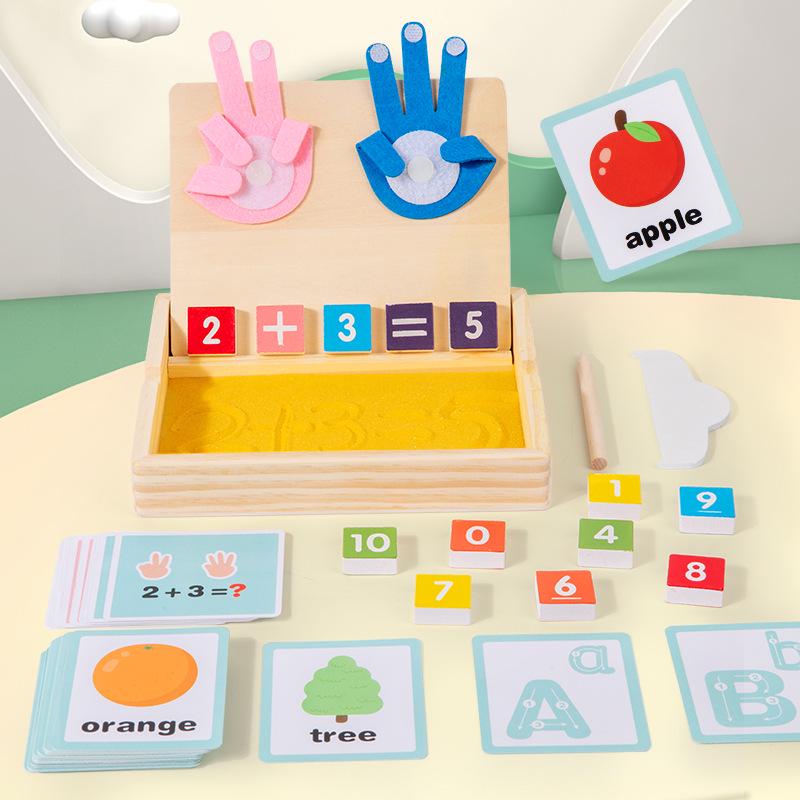 Montessori Math Learning Aids for Kids: Educational Toys for Addition & Subtraction