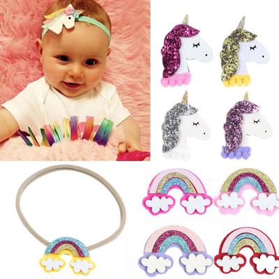 baby rainbow headband