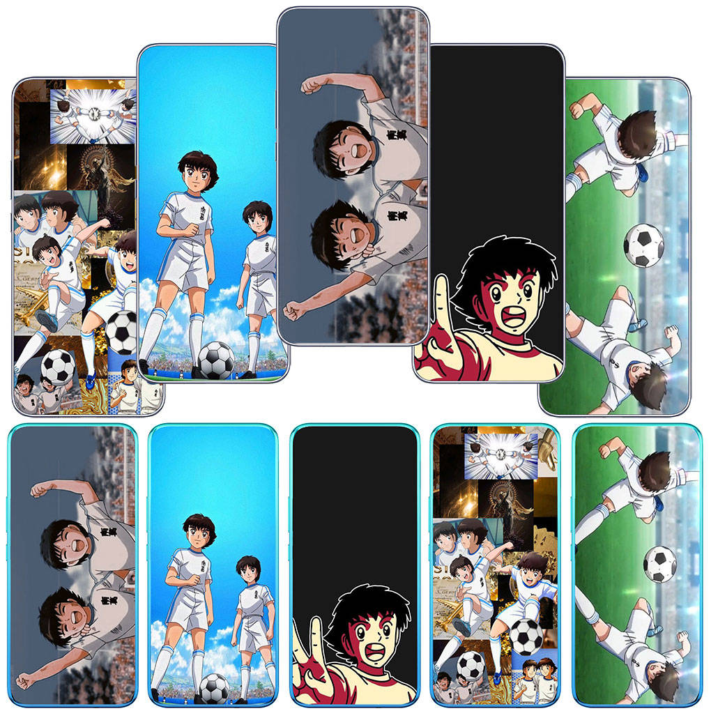 

Чехол для телефона Motorola Moto Edge 40 30 neo G54 G24 G84 iPhone 15 14 Xiaomi Redmi Note 13 12 11 Pro Samsung Galaxy A34 Captain Tsubasa Anime Football