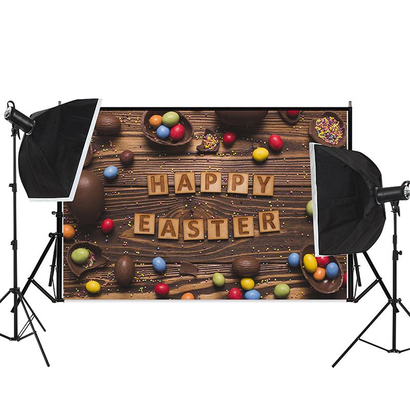 

Пасхальна тема Тло ​​Тканина Яйце Кролик Фон Фотографія Фотографічний Декор вечірки Фон Фотостудія 100x150cm
