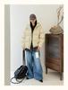Winter Korean Style Loose Plus Size Casual Padded Cotton Hooded Jacket