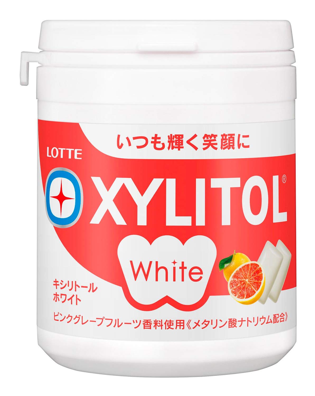 

Lotte Xylitol White Family Бутылка 143 г x 6 шт. (Розовый грейпфрут)