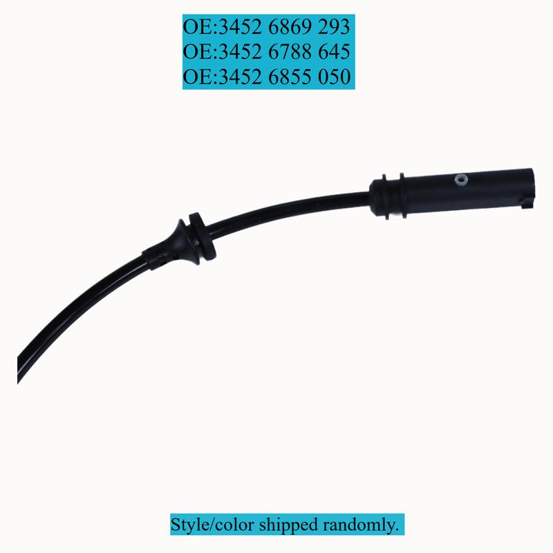 Rear Driver/Passenger Side ABS Wheel Speed Sensor For BMW X3 F25 2009-2017, X4 F26 2013-2018 34526869293 34526788645 34526855050