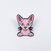 Calico Cat Cartoon Brooch - Cute Backpack Decoration & Fashion Metal Badge