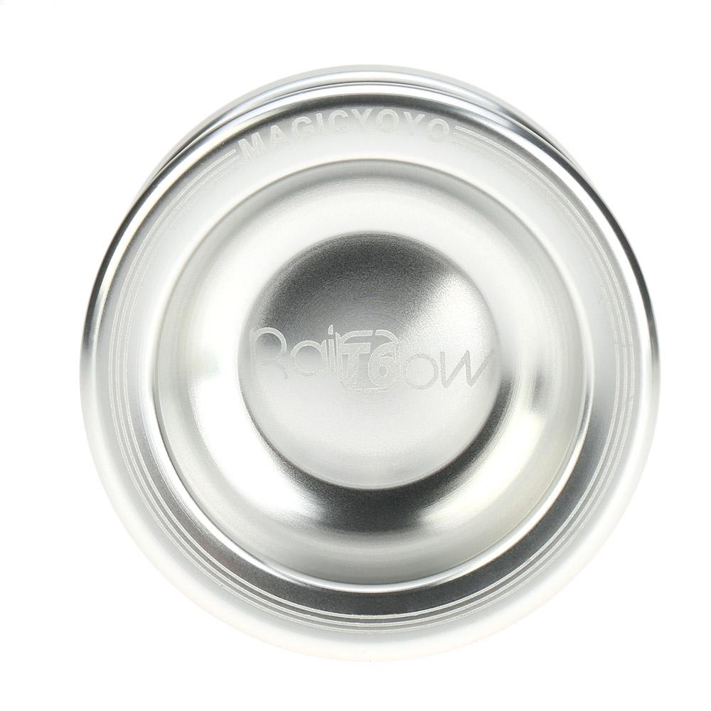 Professional Magic Yoyo T6 Rainbow Aluminum Alloy Metal Yoyo 8 Ball KK Bearing with String for Kids